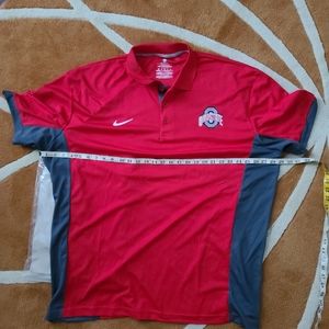 Men's Nike Ohio State Polo Shirt XXL NEW